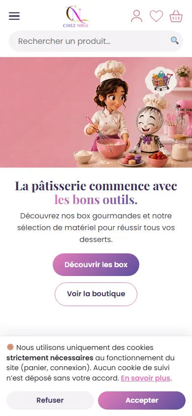 Accueil (mobile)
