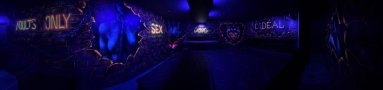 Salle neon, vue panoramique - L IDEAL SAUNA, Agen