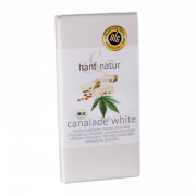 CHOCOLAT BLANC FOURRE GRAINES DE CHANVRE